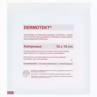 Dermotekt Kompresse V 10x10 Cm 1 St