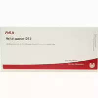 Wala Achatwasser D12 10 X 1 ml Ampullen