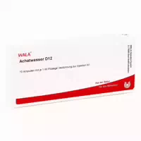 Achatwasser D12 Ampullen