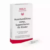 Wala Aconitum China Comp , Suppositorien Für Kinder 10x1 G Kinder Suppositorien