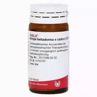 Atropa Belladonna E Radix D 20 Globuli 20 G