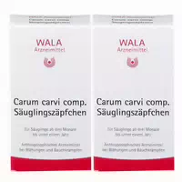 Wala Carum Carvi Comp Säuglingszäpfchen 10x1 g Säuglings Suppositorien