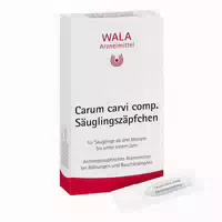 Wala Carum Carvi Comp Säuglingszäpfchen 10x1 g Säuglings Suppositorien