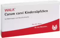 Wala Carum Carvi Kinderzäpfchen 10 X 1 g Kinder Suppositorien