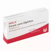 Wala Carum Carvi Zäpfchen 10x2 g Suppositorien