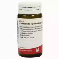 Wala Chamomilla E Planta Tota D12 20 g Globuli