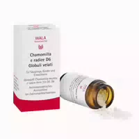 Wala Chamomilla E Radice D6, Globuli Velati 20 g Globuli