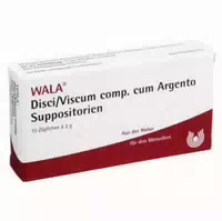Wala Disci Viscum Comp Cum Argento Suppositorien 10x2 G Suppositorien