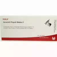 Iscucin Populi Stärke C Ampullen 10x1 ml Ampullen