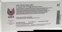 Lens Viscum Comp Inject Ampullen 10x1 Ml Ampullen