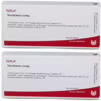Wala Nux Vomica Nicotiana Comp 10 X 1 ml Ampullen