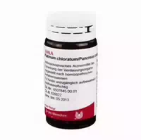 Wala Platinum Chloratum Pancreas Comp 20 G Globuli
