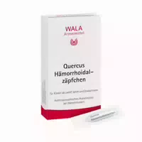 Wala Quercus Hämorrhoidalzäpfchen 10x2 G Suppositorien