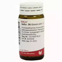 Sulfur D 6 Globuli 20 g