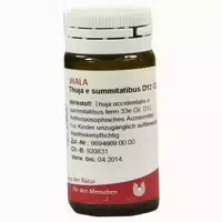 Thuja E Summitatibus D 12 Globuli 20 G