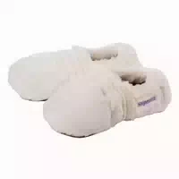 Warmies Slippies Schuhe Deluxe Gr 36 40 Creme Plush 1 Paar