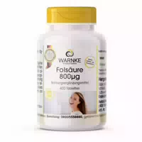 Warnke Folsäure 800 Μg
