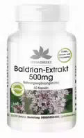 Warnke Vitalstoffe | Baldrian Kapseln 500mg