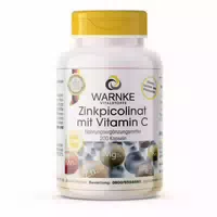 Warnke Vitalstoffe | Picolinate De Zinc Avec Vitamine C