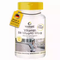 Warnke Vitalstoffe | Vitamin D3 125µg K2 100µg