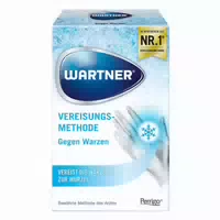 Wartner Handwarzen Spray Vereisungsmethode
