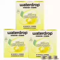 Waterdrop Eistee Pfirsich Trio Getränkewürfel mit Vitaminen