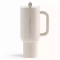 Waterdrop Explorer Xl Edelstahl Thermobecher – Cremeweiß