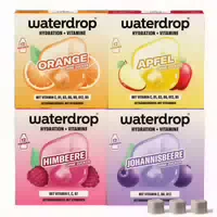 Waterdrop Microdrink Bestseller Fruchtmix Quartett – Apfel & Beeren Getränkewürfel mit Vitaminen
