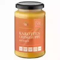 Karottencremesuppe mit Kokos