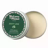 We Love The Planet Vegan Deodorant Balsam Zesty Lime 35g