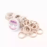 Weiche Nahtlose Haarbänder Stretch Nylon Pferdeschwanz Halte 1 st