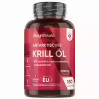 Weightworld Antarktisches Krillöl Natürlicher Omega 3 Zusatz