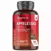 Apfelessig Komplex 180 Kapseln Apfelessig Komplex mit 1 860 mg Pro Dosis Online Bestellen