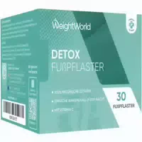 Detox Fußpflaster 15 Tage Entgiftungsprogramm mit Natürlichen Inhaltsstoffen 30 Pflaster