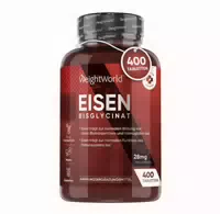 Weightworld Eisen Bisglycinat 400 St