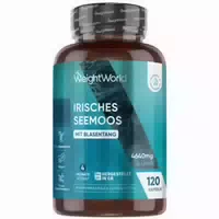 Hochdosierte Sea Moss Kapseln – 4000 mg für Ganzkörper Gesundheit Vegan & Glutenfrei 120 Kapseln