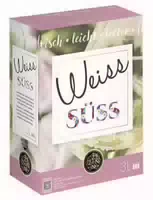 Weiß & Süß Bib Weißwein Süß