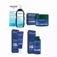 Weleda 2in1 Reinigung, Blauer Enzian & Edelweiss Gesichtspflege