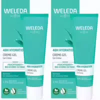 Weleda 48h Intensive Hydration Creme Gel Sofort Feuchtigkeit für Normale & Trockene Haut
