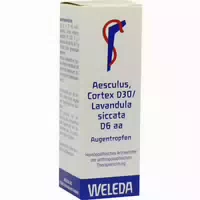 Weleda Aesculus Cortex D 30 Lavandula D 6 Aa Augentropfen 10 ml Augentropfen