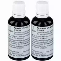 Weleda Aesculus Cortex Äth Decoct Urtinktur D 1 50 ml Dilution