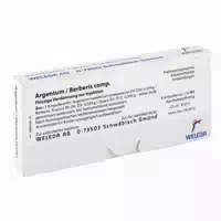 Weleda Argentum Berberis Comp Ampullen 8 st Ampullen