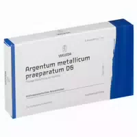 Weleda Argentum Metallicum Praeparatum D 6 Ampullen 8 st Ampullen