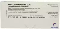 Weleda Belladonna Rh D20 8 X 1ml Ampullen