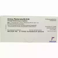 Weleda Arnica Rh D 20 Ampullen 8x1 ml Ampullen