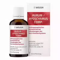 Weleda Aurum Hyoscyamus Comp Mischung 50 Ml Mischung
