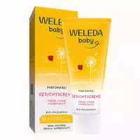 Weleda Baby Calendula Gesichtscreme Parfümfrei 50 Ml Creme