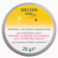 Weleda Baby Calendula Zauberbalsam Pflegt Intensiv Trockene Hautstellen & Schützt, Parfümfrei