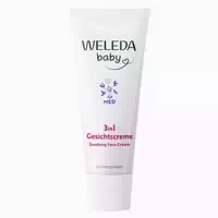 Weleda Baby 3in1 Gesichtscreme Weiße Malve 50 ml