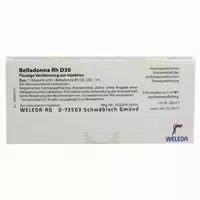 Belladonna Rh D 30 Ampullen